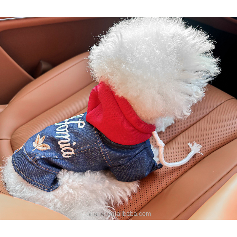 Dog Denim Coat Manufacturer - Embroidery Pattern