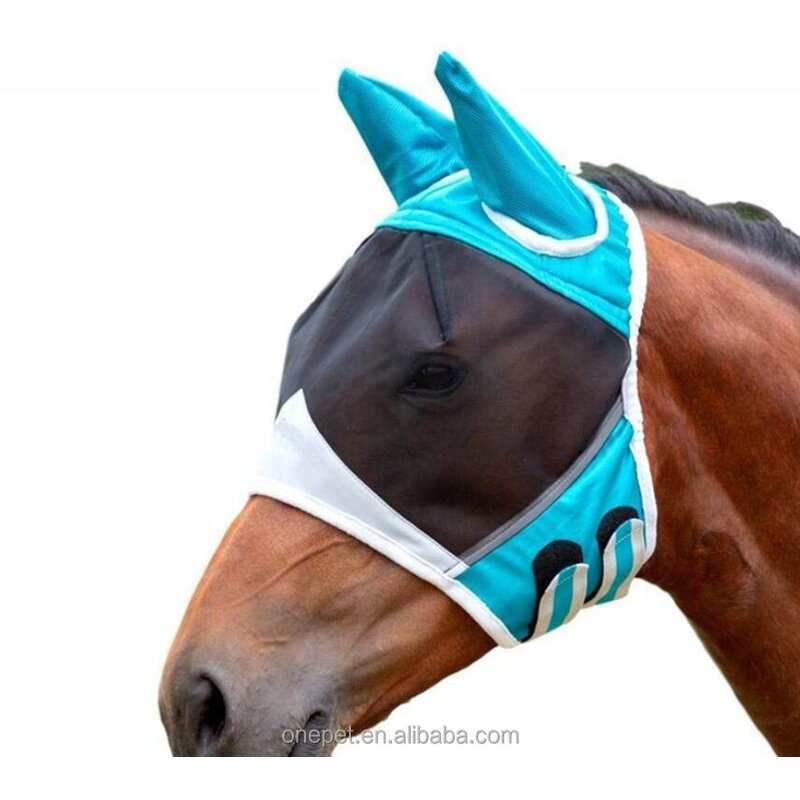 Horse Eye Cover Manufacturer - Velcro Fly Protection Mask