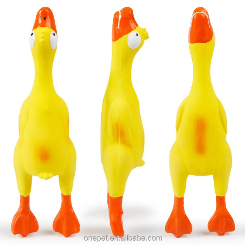 Dog Chew Toy Manufacturer - Latex Squeaky Duck