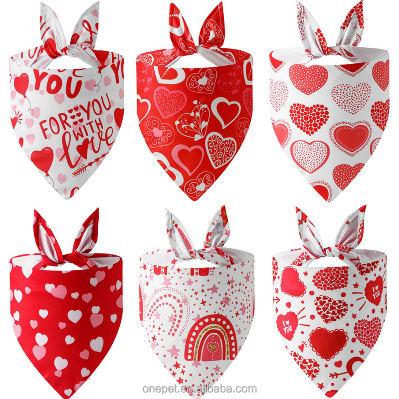 Pet Bandana Manufacturer - Wedding Love Scarf