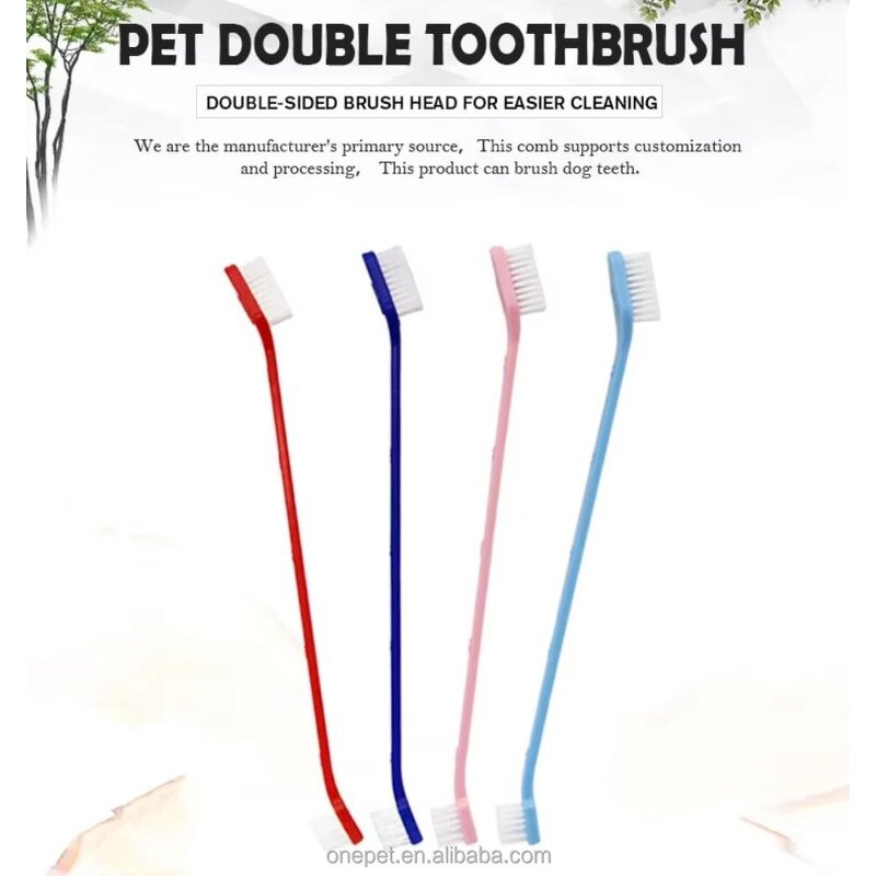 Dog Teeth Brush Manufacturer - Silica Gel Dental Hygiene Tool