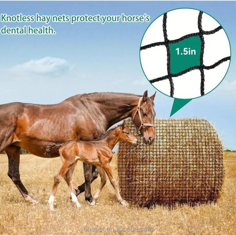 Horse Hay Net Manufacturer - Large Bale Feeder Supplier