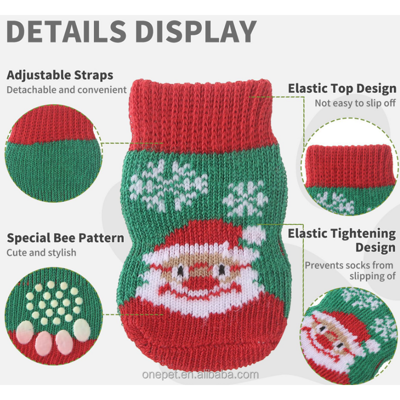 Dog Socks Manufacturer - Anti Slip Winter Pet Socks