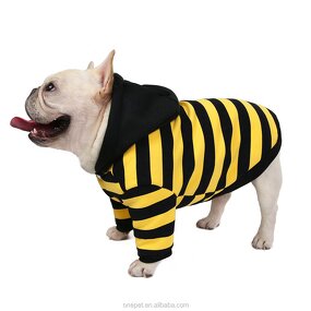 Pet Apparel Manufacturer - Striped Pattern Hooded