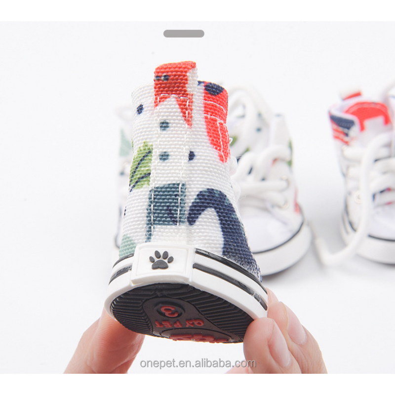 Pet Shoes Manufacturer - Non Slip Thickened Canvas Shoes