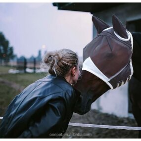 Horse Eye Cover Manufacturer - Velcro Fly Protection Mask