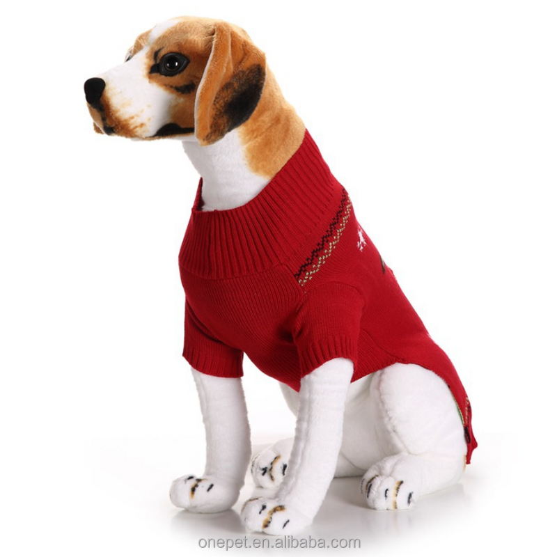 Pet Sweater Manufacturer - Red Nose Fawn Jumper