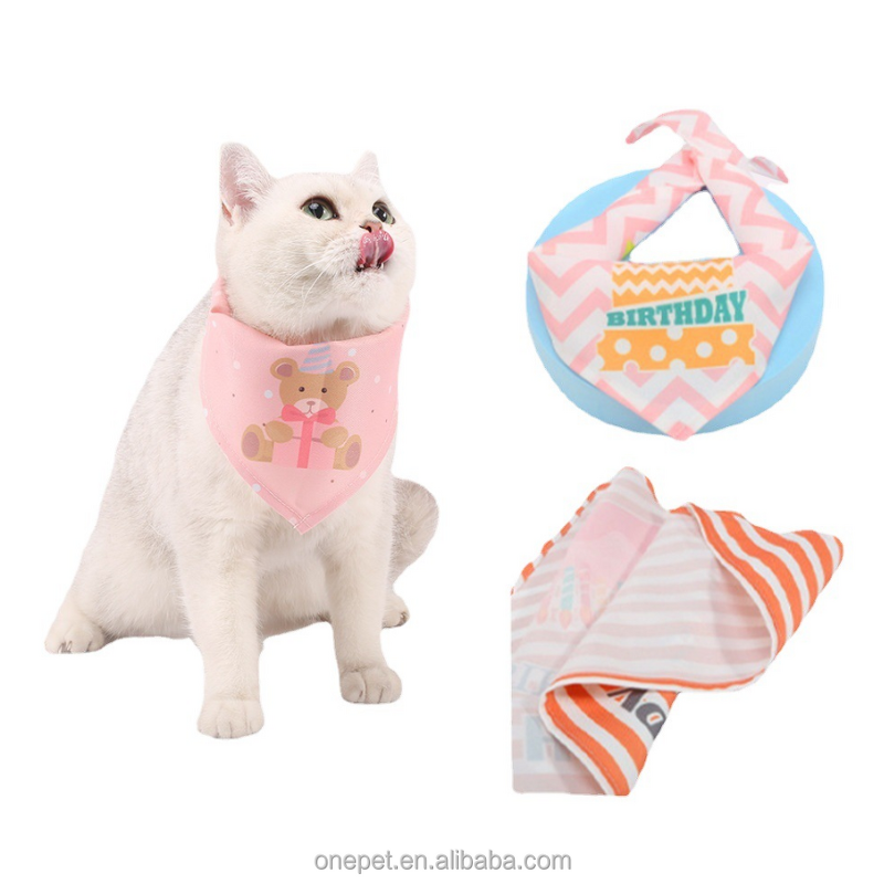 Cat Birthday Bibs Manufacturer - Sweet Print Style