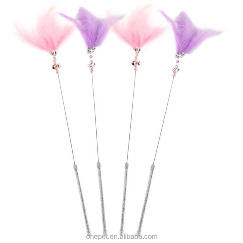 Cat Teaser Wand Manufacturer - Feather Toy Stick