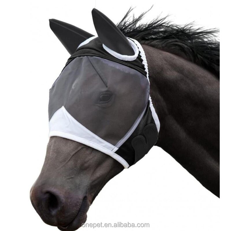 Horse Eye Cover Manufacturer - Velcro Fly Protection Mask