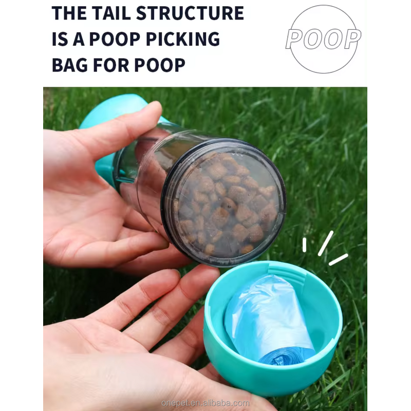 Pet Travel Bottle Manufacturer - 4 in 1 Multifunctional