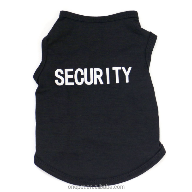 Pet T Shirt Manufacturer - Sleeveless K9 Design