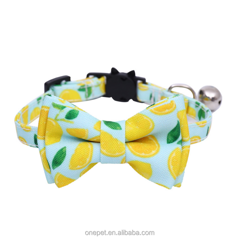 Pet Bandana Manufacturer - Summer Lemon Print