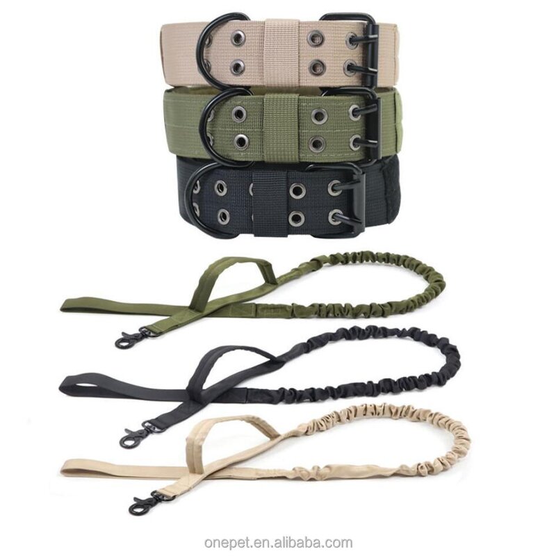 Dog Training Collar Manufacturer - Tactical Nylon Set