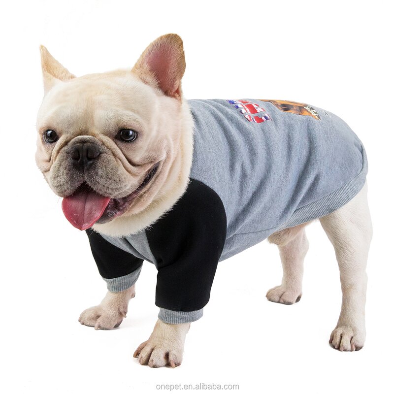 Pet Sweatshirt Manufacturer - French Bulldog Print