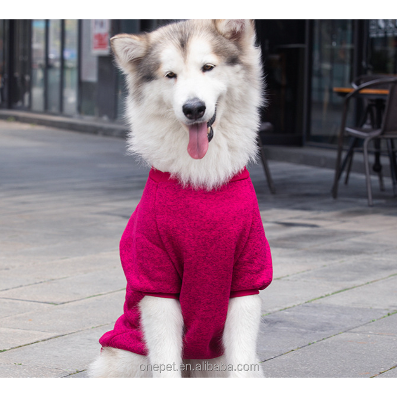 Pet Sweater Manufacturer - Solid Dog Jumper