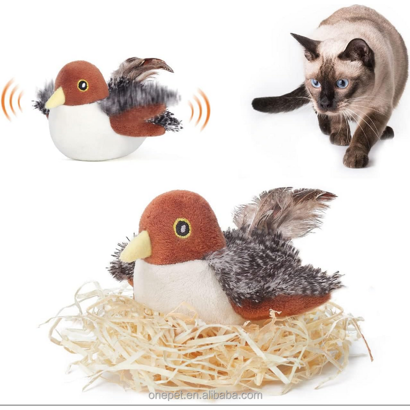 Cat Toy Manufacturer - Feather Simulation Bird Toy