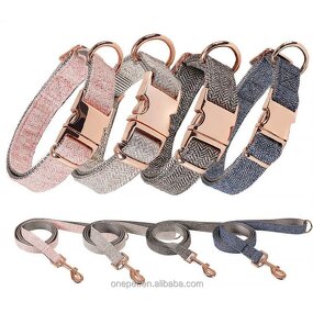 Dog Collar Set Manufacturer - Nylon Twill Leash Set