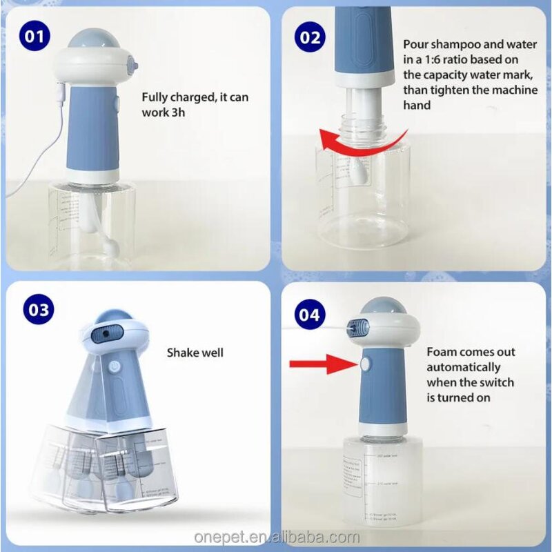 Pet Bath Foam Sprayer Manufacturer - Automatic Bubble Machine