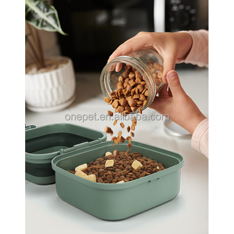 Pet Feeder Manufacturer - Foldable Food-grade Bowl