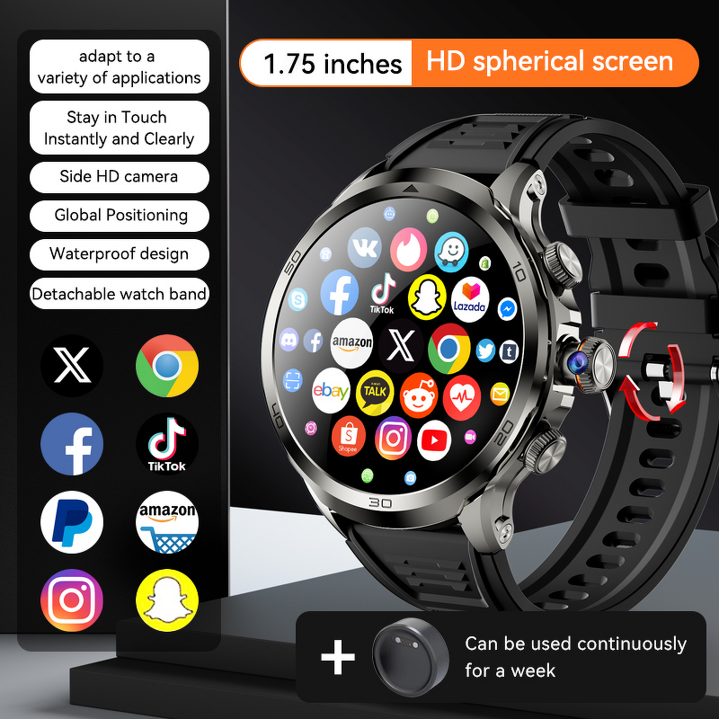 H19 Smart Watch Manufacturer - 4G Sim Card Camera