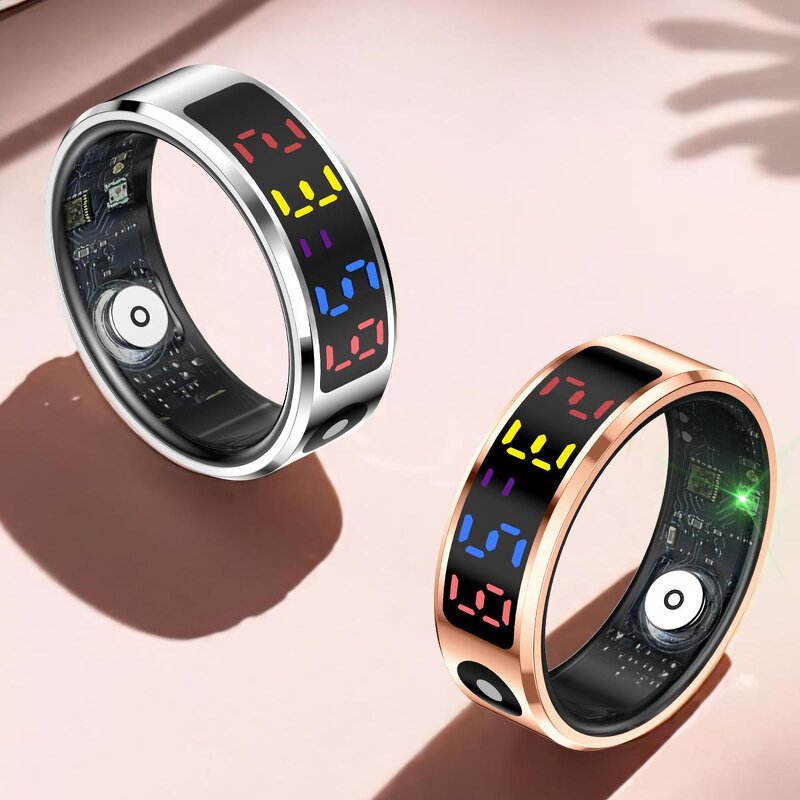 R12 Smart Ring Manufacturer - Stainless Steel Sleep Monitor