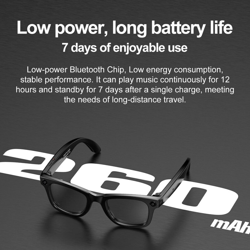 W600 Smart Glasses Manufacturer - AI Video Camera BT