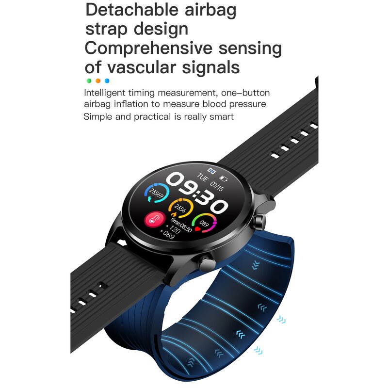 TK61 Medical Smart Watch Manufacturer - Air Pump Blood Pressure