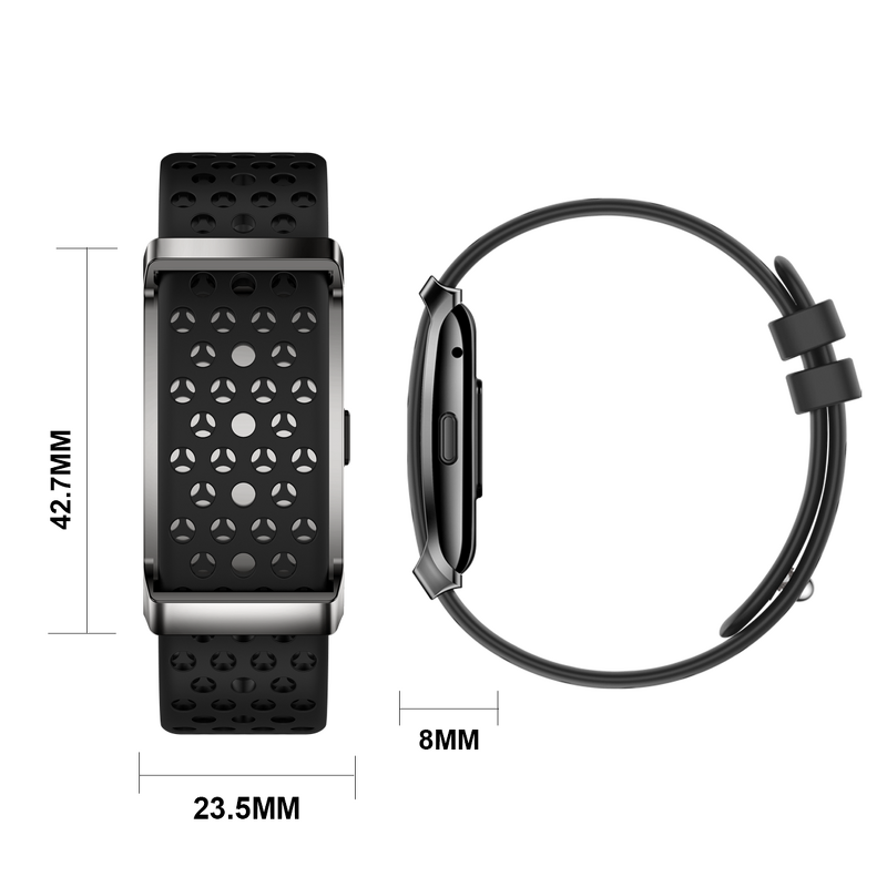 DS10 Smart Health Bracelet Manufacturer - Zinc Alloy Body