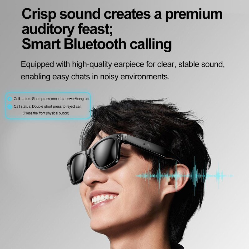 W600 Smart Glasses Manufacturer - AI Translation BT Camera