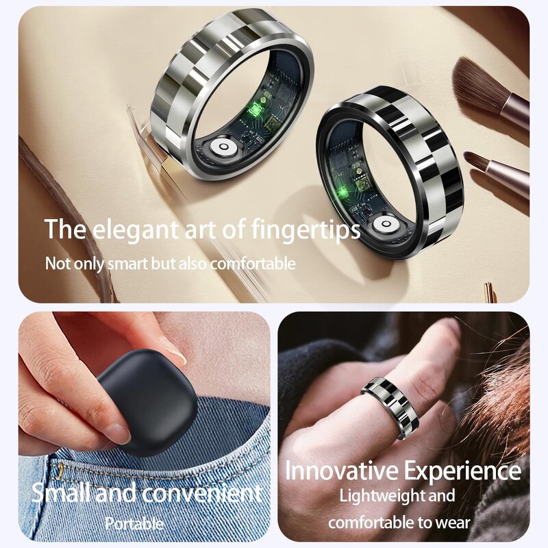 R9 Smart Ring Manufacturer - Charging Case Health Tracker