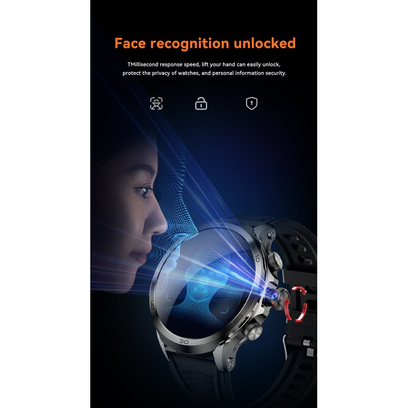 H19 Smart Watch Manufacturer - 4G Sim Card AMOLED