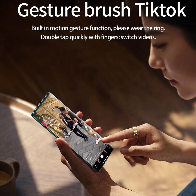 R11 Smart Ring Manufacturer - Custom Thin Body Design