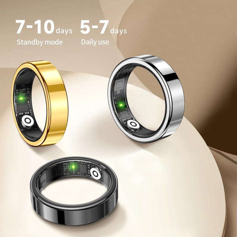 SR09 Smart Ring Manufacturer - 5ATM Waterproof Fitness