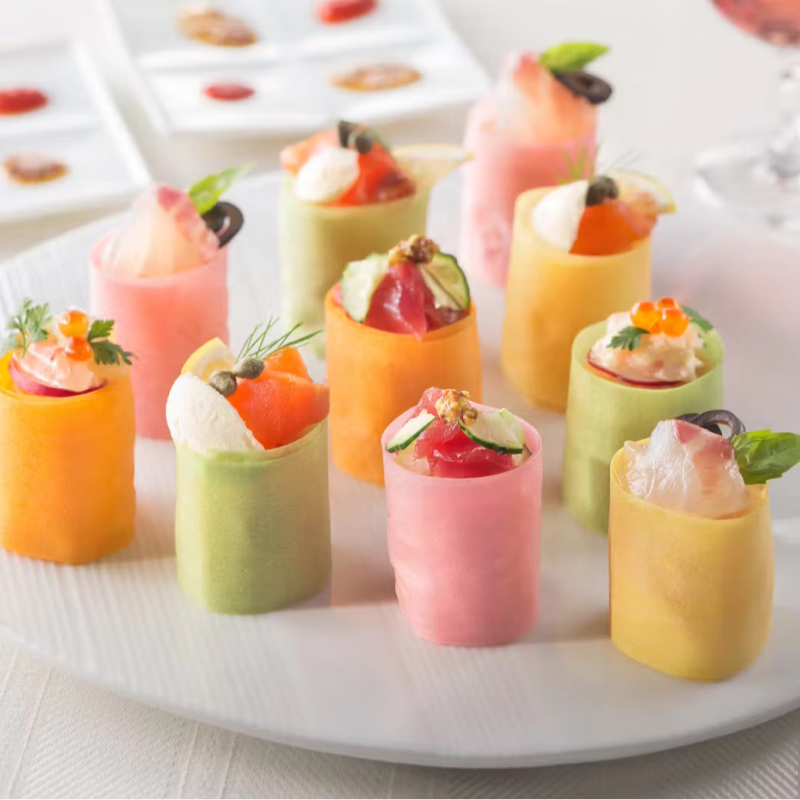 Soy Crepes Factory - Delicious Edible Rainbow Sushi Making