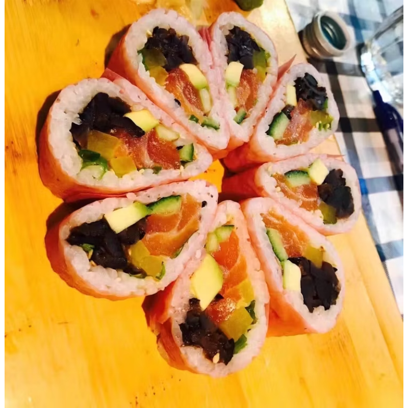 Soy Crepes Factory - Delicious Edible Rainbow Sushi Making