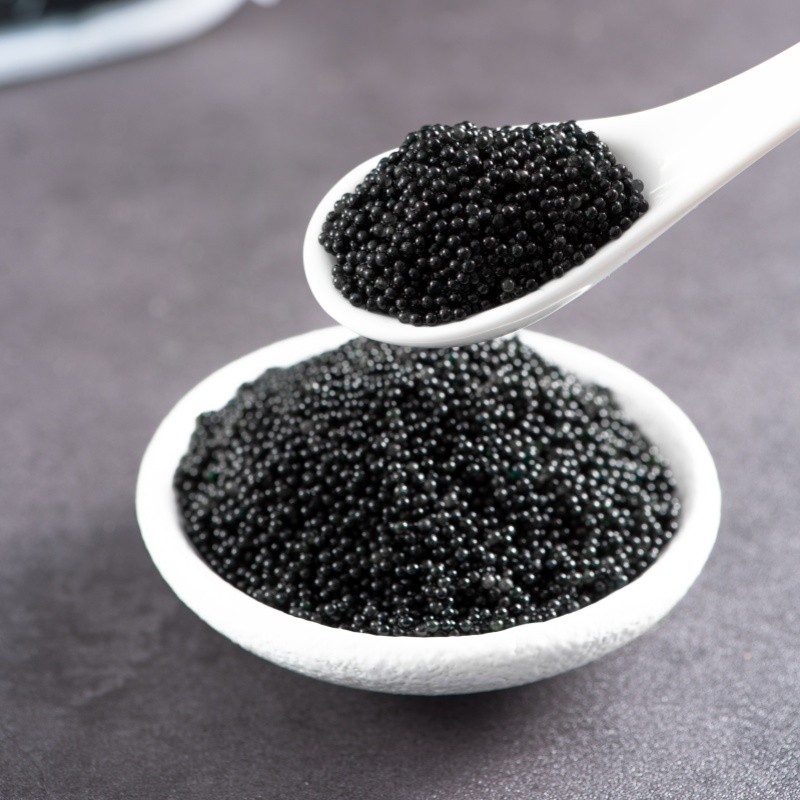 Flying Fish Roe Manufacturer - Frozen Green Wasabi Caviar Japanese