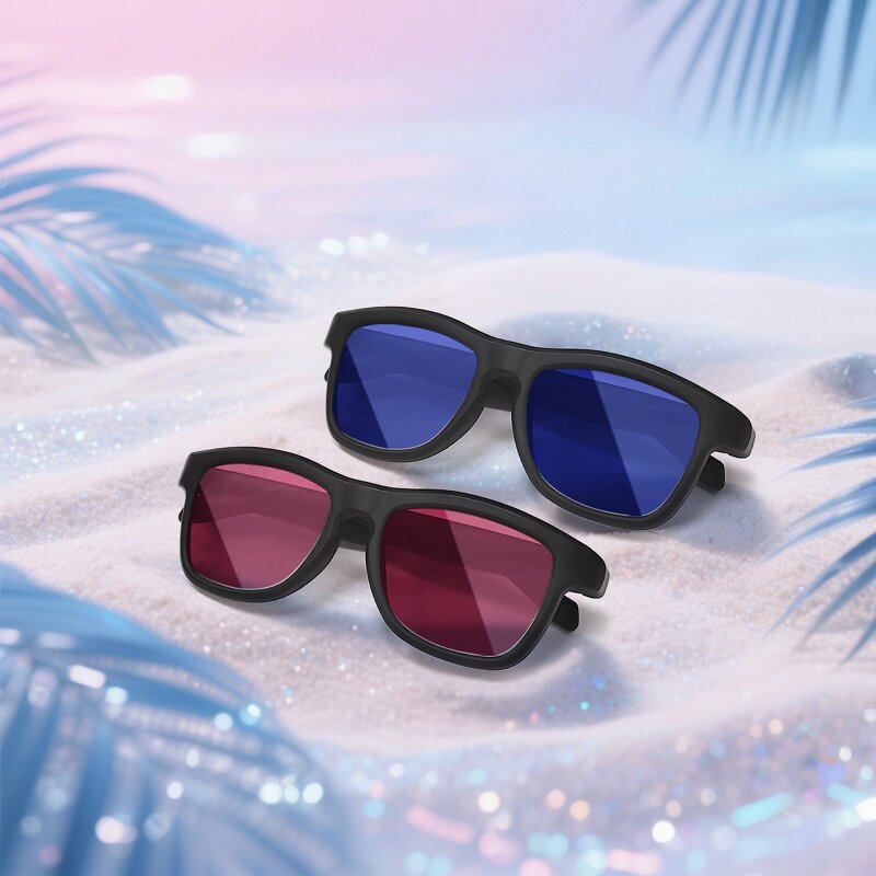 Smart Glasses Manufacturer - V03 Wearable Glasses 1080P Video Open-Ear