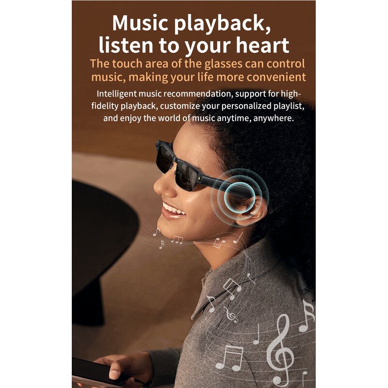 Smart Glasses Manufacturer - Camera Translate Photochromic Lenses AI