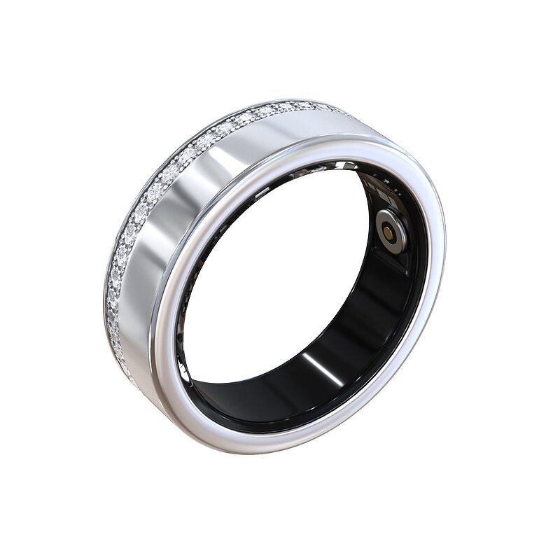 Smart Ring Manufacturer - Health Monitor V8 with Charging Case OEM
