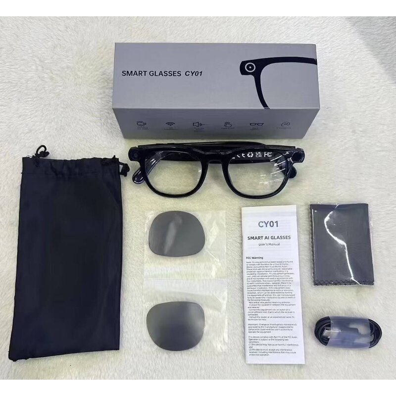 Smart Glasses Supplier - AI Camera Smart Glasses Inteligentes OEM