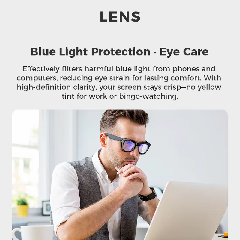 Smart Glasses Supplier - AI Camera Bluetooth Eyewear Factory