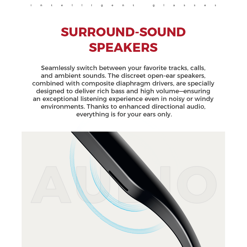 Smart Glasses Supplier - AI Camera Bluetooth Eyewear Factory