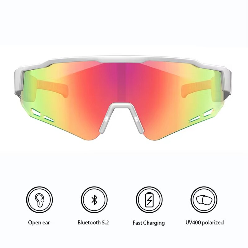 Smart Glasses Supplier - Men's Cycling Sunglasses with Music PC