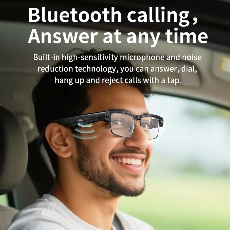 Smart Glasses Supplier - Camera Recording Function Bluetooth OEM