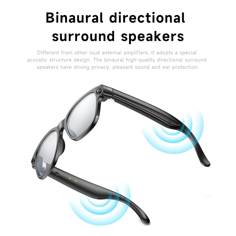 Smart Glasses Supplier - Outdoor Smart Glasses 270mAh Battery WIFI