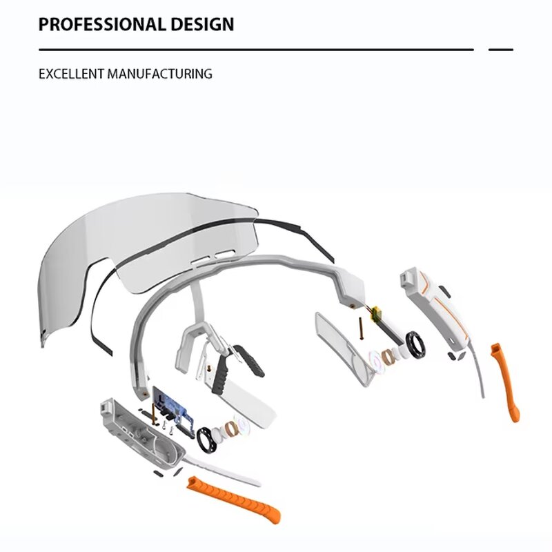 Smart Glasses Supplier - Men's Cycling Sunglasses with Music PC