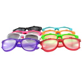 Diffraction Glasses Manufacturer - 3D Prism Flip Design