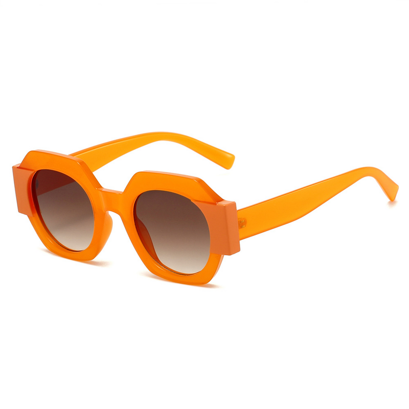 Geometric Sunglasses Manufacturer - Gold UV400 Penguin