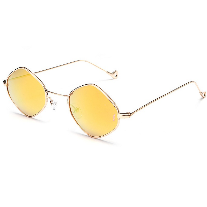 Sunglasses Manufacturer - Retro Gold Frame UV400